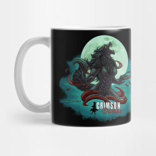 Crimson Dames - Orphan Shewolf - Art on back. Mug